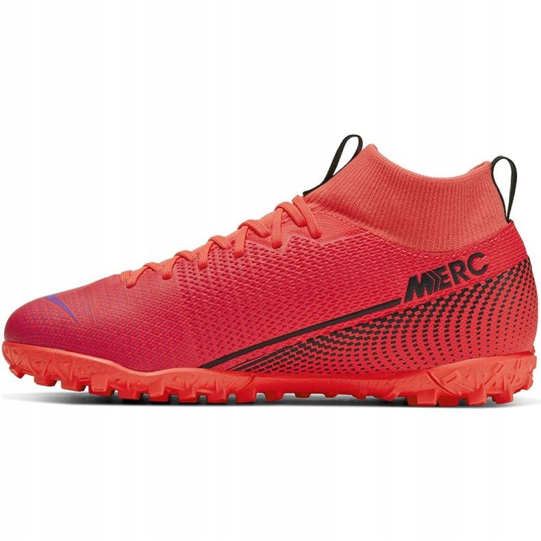 Chuteiras Nike Mercurial Superfly 7 Academy Tf M AT7978-606 vermelho vermelho 2 Chuteiras Nike Mercurial Superfly 7 Academy Tf M AT7978-606 vermelho vermelho 2