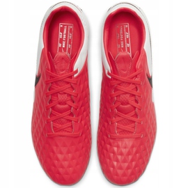 Chuteiras Nike Tiempo Legend 8 Pro Fg M AT6133-606 vermelho laranjas e tintos 1