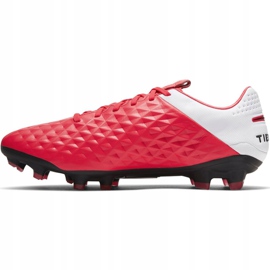 Chuteiras Nike Tiempo Legend 8 Pro Fg M AT6133-606 vermelho laranjas e vermelhos 2
