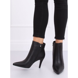 Botas Jodhpur pretas com salto agulha TX-1852-1 Pretas preto 1