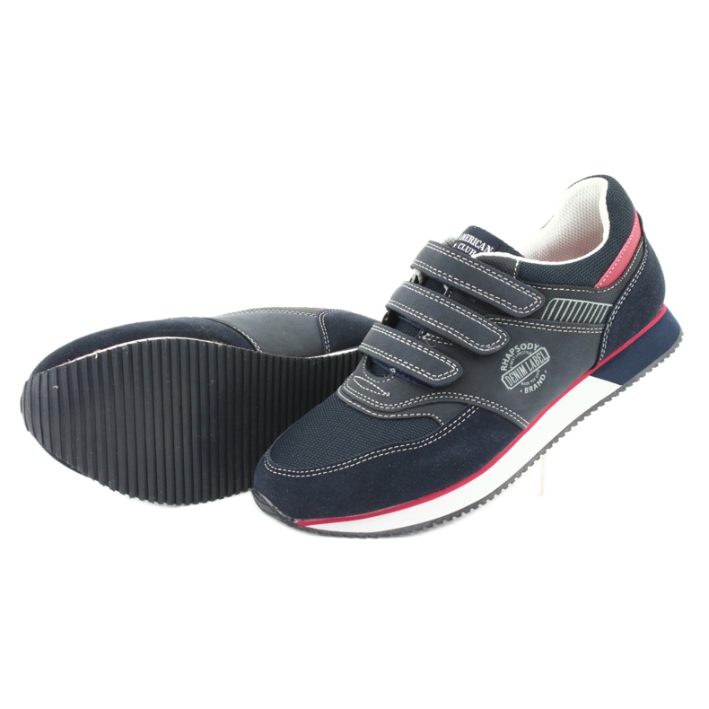 American Club Sapatos RH21 azul marinho americanos vermelho azul-marinho 5