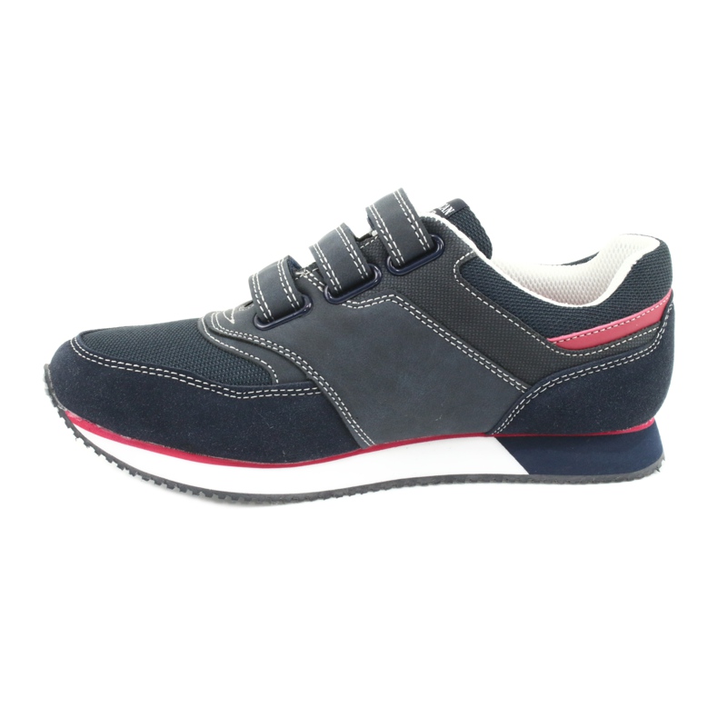 American Club Sapatos RH21 azul marinho americanos vermelho 2