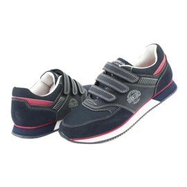 American Club Sapatos RH21 azul marinho americanos vermelho 4