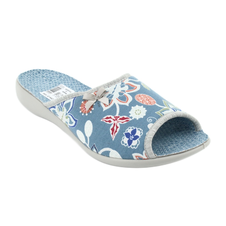 Sapatos femininos Befado pu 254D104 azul 2