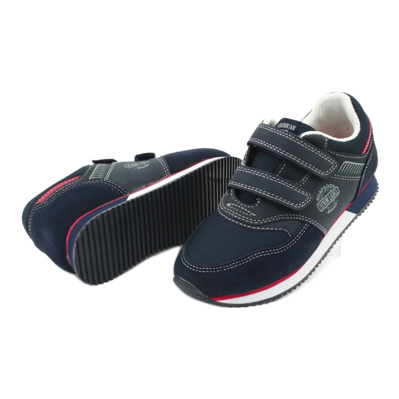 American Club Sapatos esportivos americanos, azul marinho RH20 vermelho azul-marinho 5