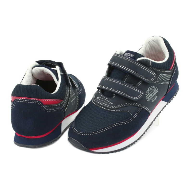 American Club Sapatos esportivos americanos, azul marinho RH20 vermelho azul-marinho 4