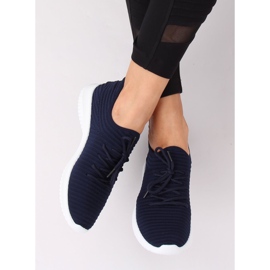 Sapatos esportivos azul marinho 7759-Y Blue 1