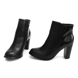 Botins Verniz F034 Preto 1