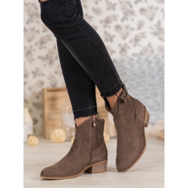 Filippo Botas de cowboy a céu aberto castanho 2