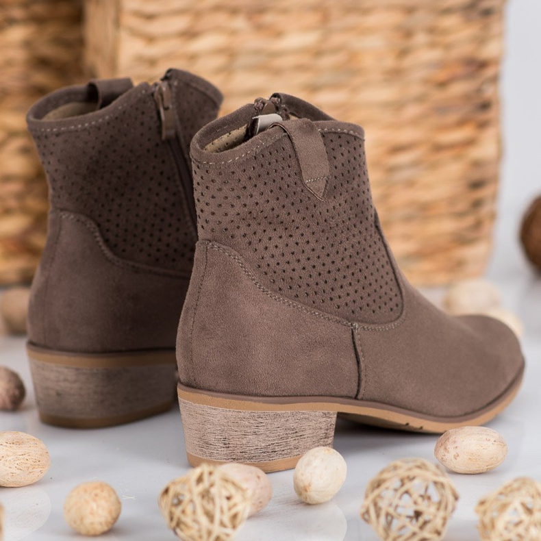 Filippo Botas de cowboy a céu aberto marrom 1