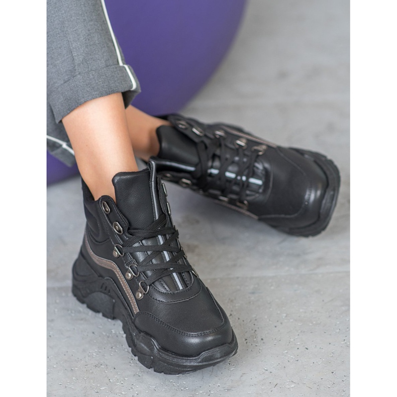 Queentina Tênis Quentes preto 1