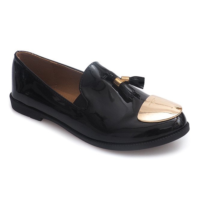 Mocassim feminino x-47 preto 1