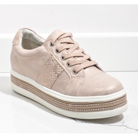 Tênis sapatos esportivos rosa HQ996 1