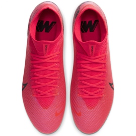 Chuteiras Nike Mercurial Superfly 7 Pro Fg M AT5382-606 vermelho vermelho 1