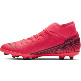 Chuteiras Nike Mercurial Superfly 7 Club FG / MG M AT7949-606 vermelho vermelho 2