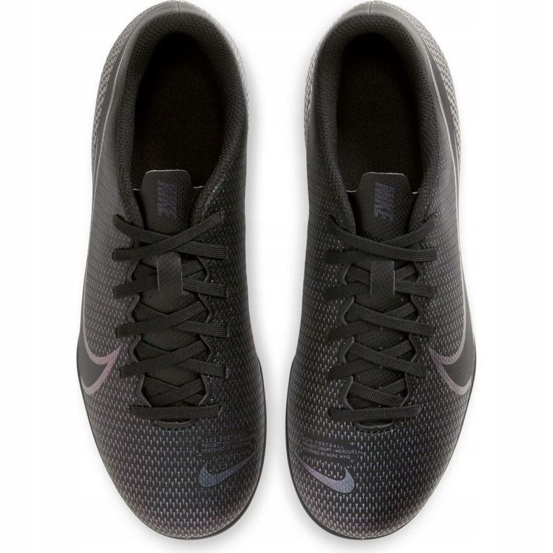 Chuteiras Nike Mercurial Vapor 13 Club FG / MG Jr AT8161-010 preto preto 1