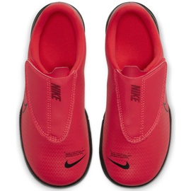 Sapatos de interior Nike Mercurial Vapor 13 Club Ic PS (V) JR AT8170-606 vermelho vermelho 1