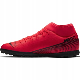 Chuteiras Nike Mercurial Superfly 7 Club Tf M AT7980-606 vermelho vermelho 1 Chuteiras Nike Mercurial Superfly 7 Club Tf M AT7980-606 vermelho vermelho 1