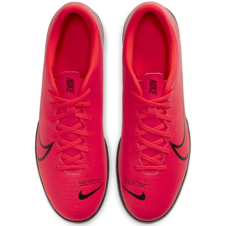 Sapatos de interior Nike Mercurial Vapor 13 Club Ic M AT7997-606 vermelho laranjas e vermelhos 1