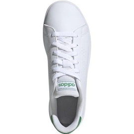 Sapatos Adidas Advantage K Jr EF0213 branco 2
