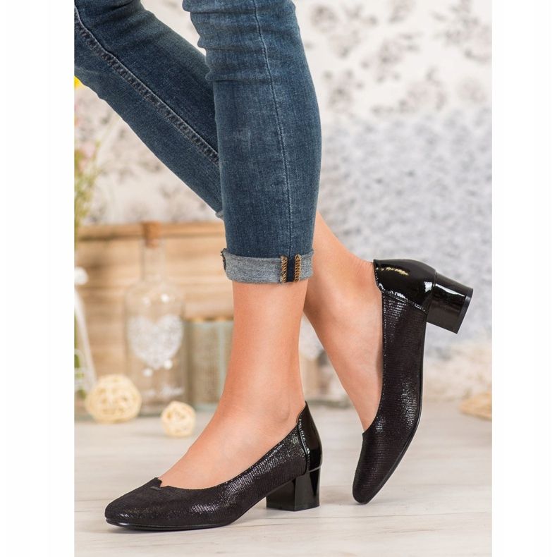 Bombas têxteis VINCEZA preto 2