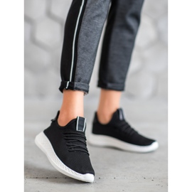 SHELOVET Calçados Esportivos Com Malha preto 1