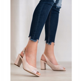 Sergio Leone Sandálias Abertas rosa 1