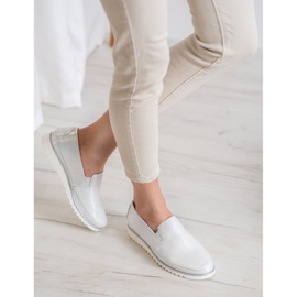 Sergio Leone Sapatilhas prateadas cinza 1