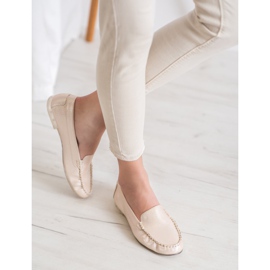 Sergio Leone Mocassins Holo-efeito amarelo 2