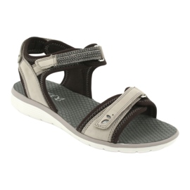 Sandálias esportivas confortáveis ​​Caprice 28606 bege marrom 1