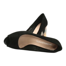 Sapatos de camurça Sergio Leone PB135 preto 5