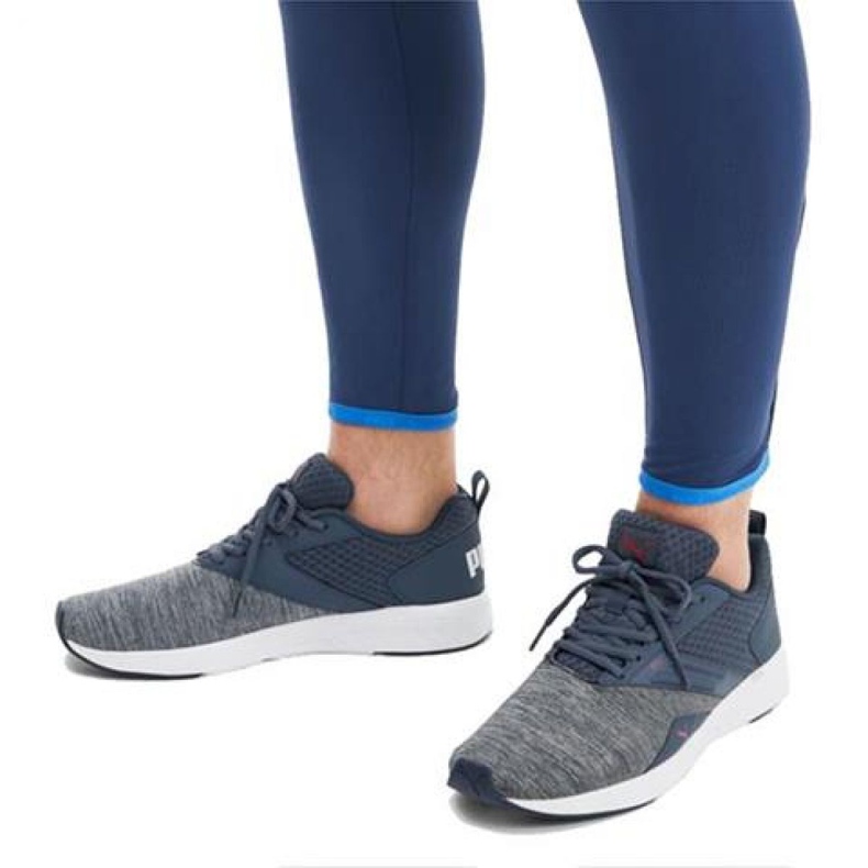 Tênis de corrida Puma Nrgy Comet M 190556 31 azul marinho cinza 2