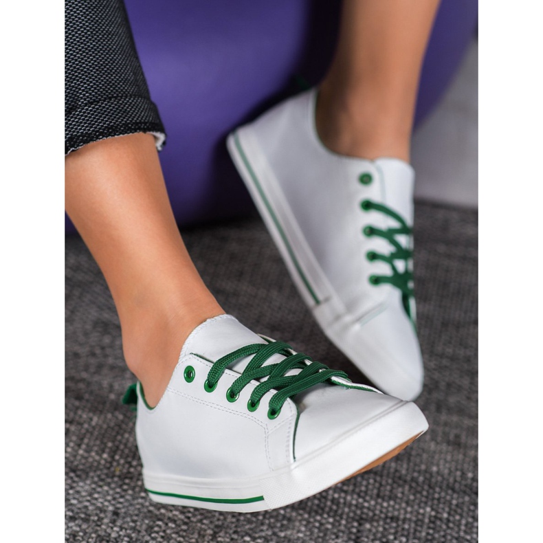 SHELOVET Tênis Confortáveis branco 2