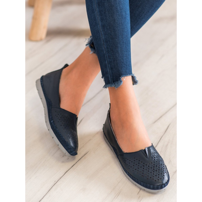 Evento Tênis a céu aberto com couro ecológico azul marinho azul 1