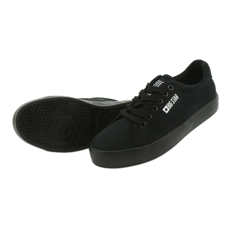 Big Star FF274A175 Classic Black Sneakers Black preto 5