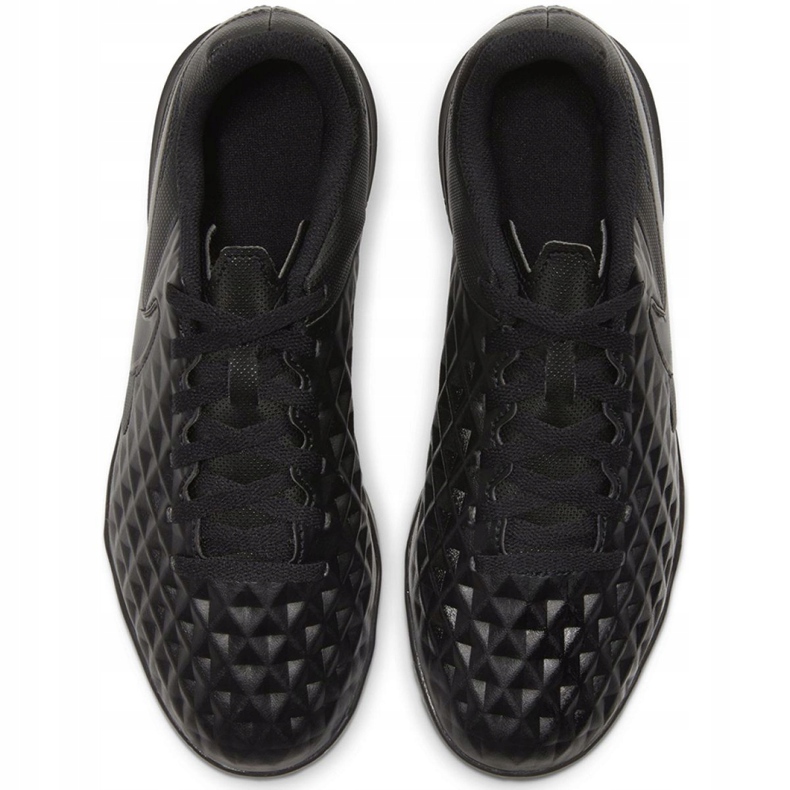 Chuteiras Nike Tiempo Legend 8 Club Tf Jr AT5883-010 preto preto 1