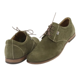 Sapatos casuais masculinos Riko 777D verde 4