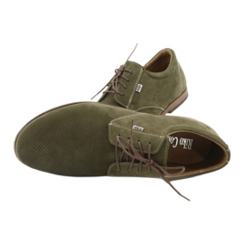 Sapatos casuais masculinos Riko 777D verde 6