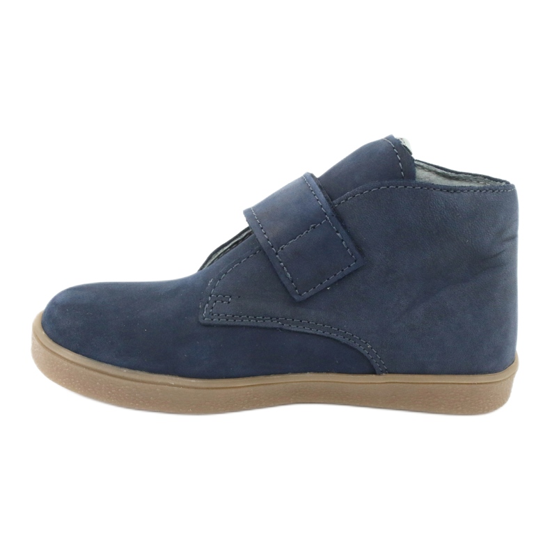 Botas de velcro Mazurek 1101 azul marinho 2