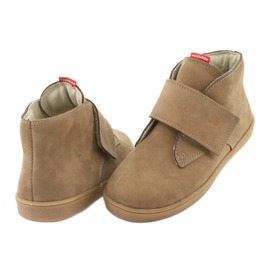 Botas de velcro Mazurek 1101 bege escuro 4 Botas de velcro Mazurek 1101 bege escuro 4