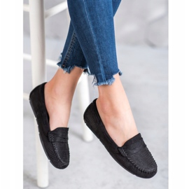 Clowse Mocassins têxteis preto 1