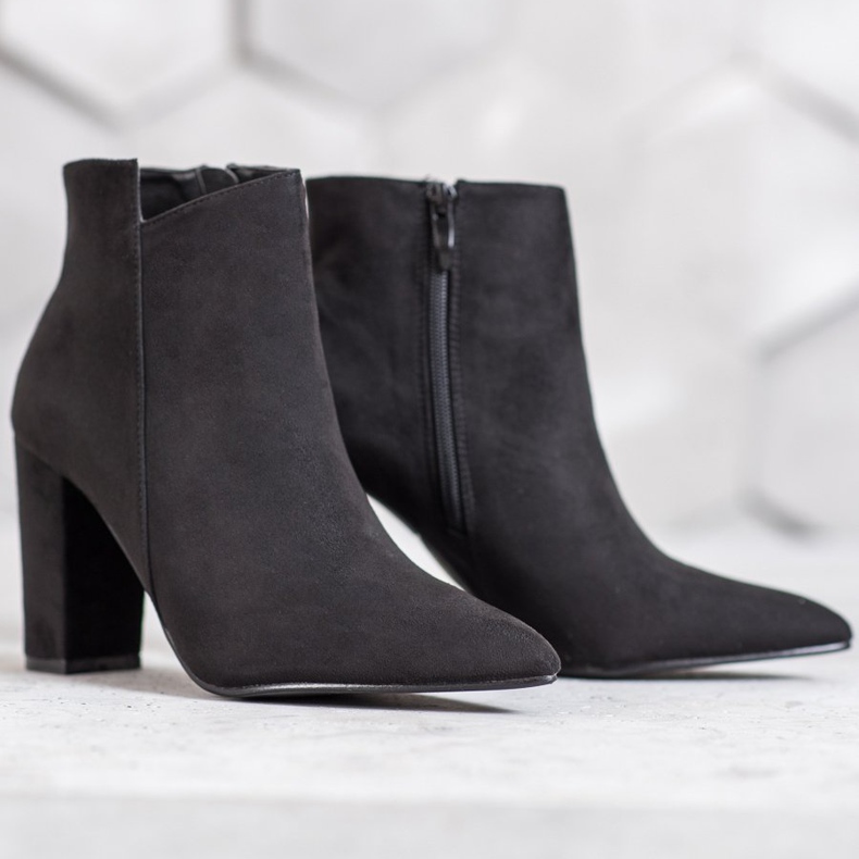 SHELOVET Botas elegantes preto 1