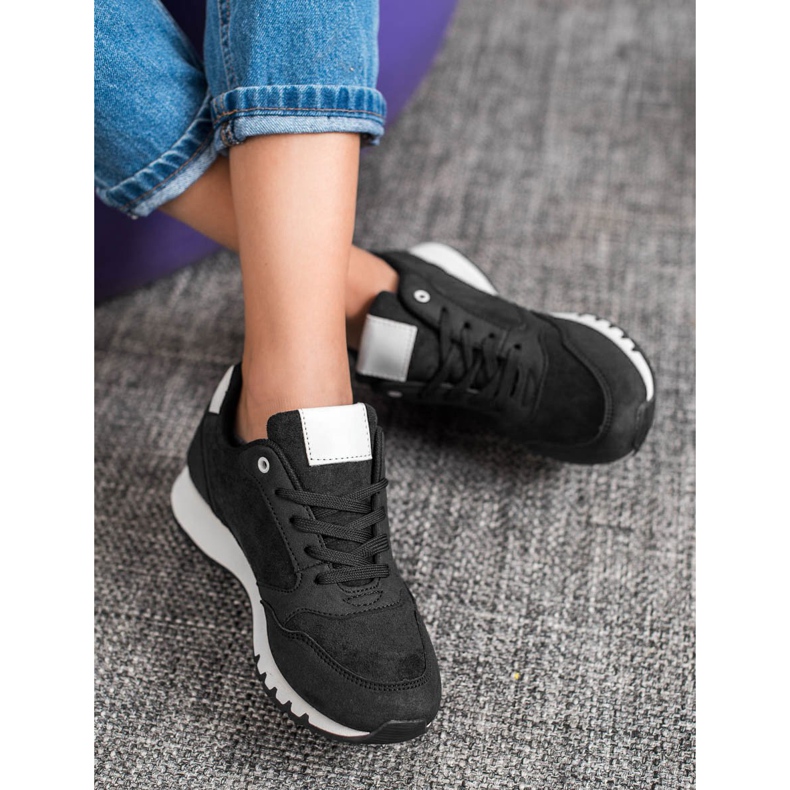 SHELOVET Tênis esportivos preto 1