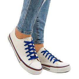 Tênis clássico branco baixo W03 1