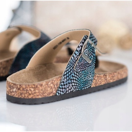 Evento Flip-flops com um padrão multicolorido 1