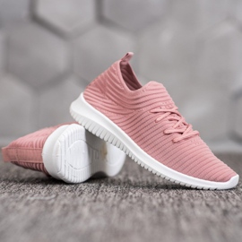 SHELOVET Sapatos Têxteis Deslizantes rosa 1