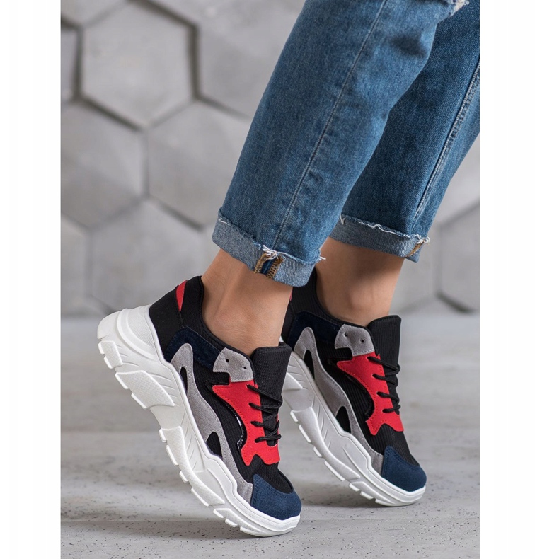 SHELOVET Tênis Têxtil multicolorido 2