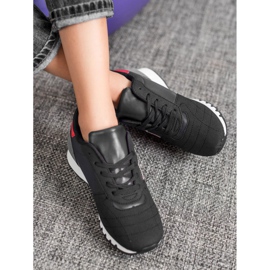 SHELOVET Calçado desportivo preto vermelho multicolorido 1