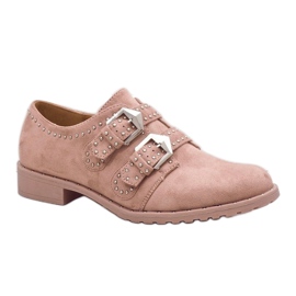 Sapatos rosa com tachas ES8500 1 Sapatos rosa com tachas ES8500 1