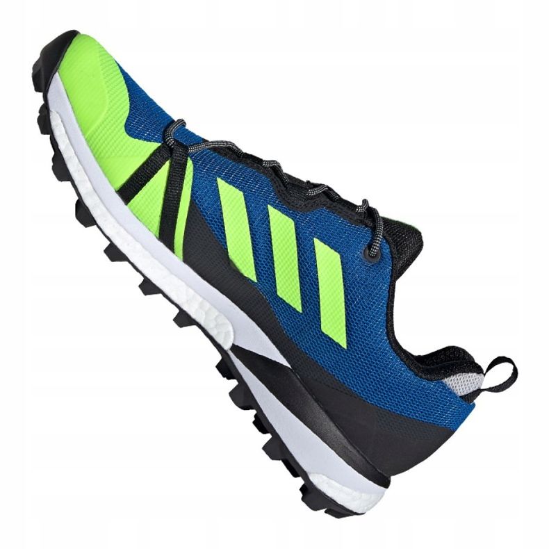 Sapatos adidas Terrex Skychaser Lt Hiking M EH2428 azul multicolorido verde 1